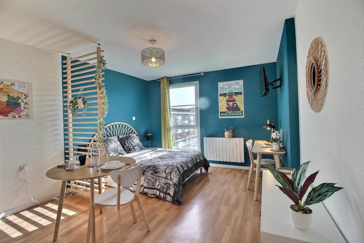 # Bien Dormir A Mulhouse # L'Oceanic # Centre Ville # Cosy # المظهر الخارجي الصورة