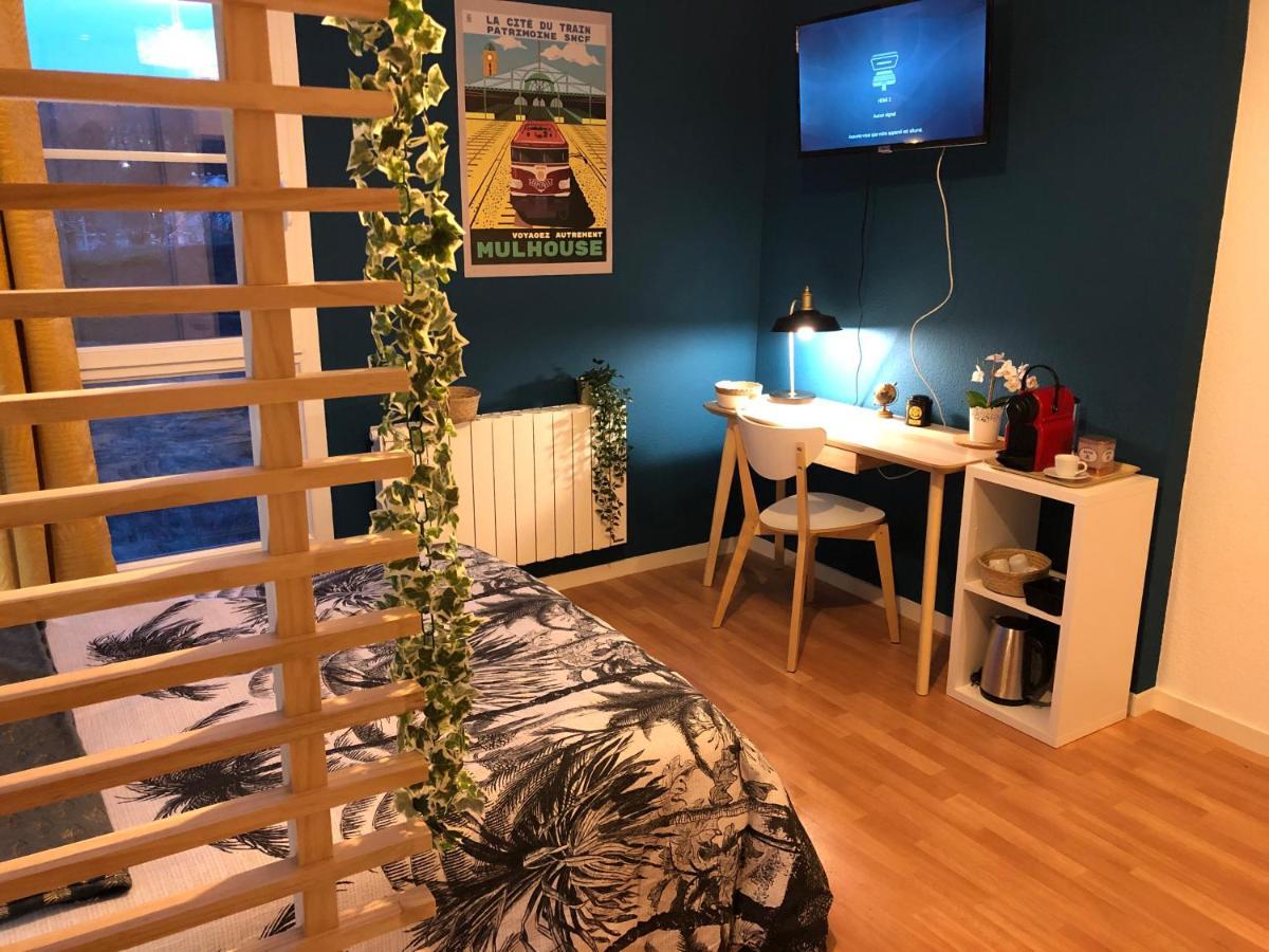# Bien Dormir A Mulhouse # L'Oceanic # Centre Ville # Cosy # المظهر الخارجي الصورة